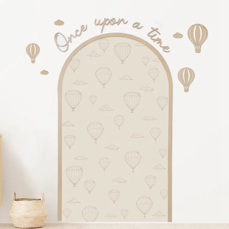 Balloon Arch Kit - 나무 열기구 모양 아치 프레임 90X150cm