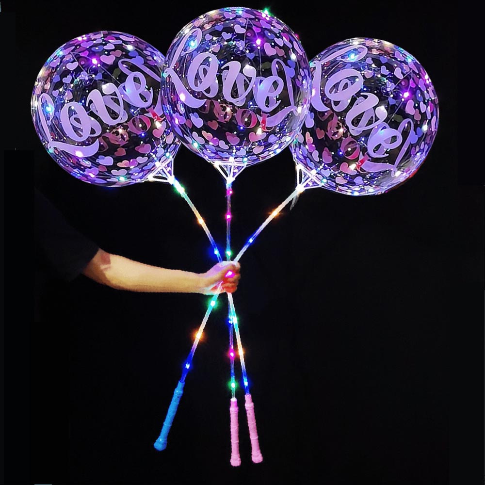 Led Balloon Light - 5/10/20/30pcs 20 인치 LED 편지 풍선