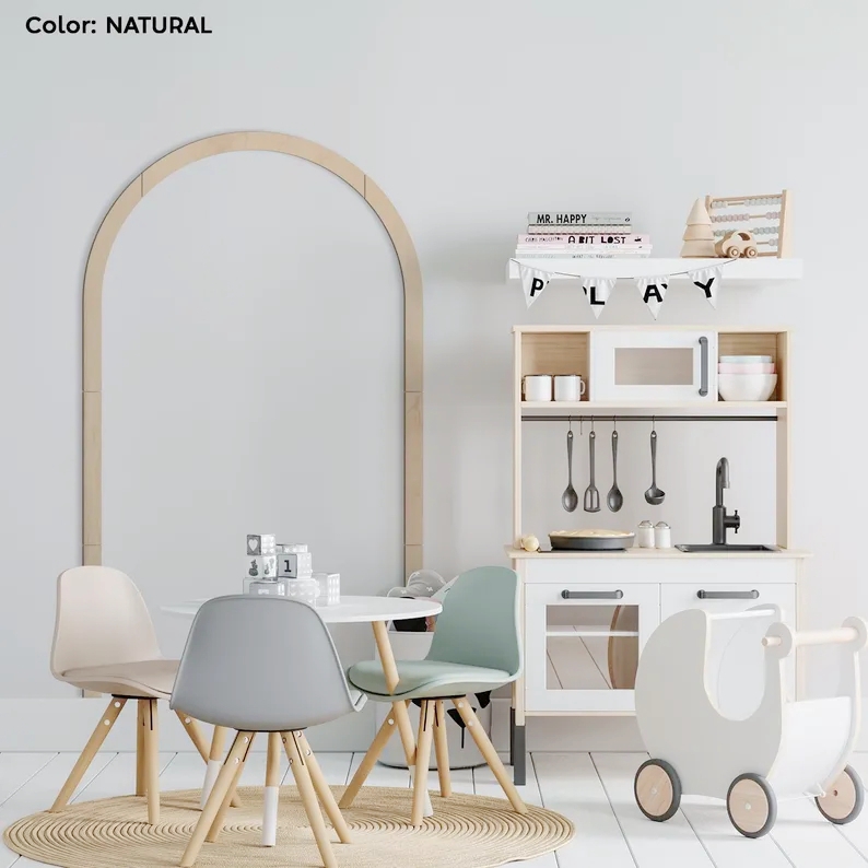 나무 열기구 모양 아치 프레임 90X150cm + 완성 - Balloon Arch Kit 리뷰 및 가격