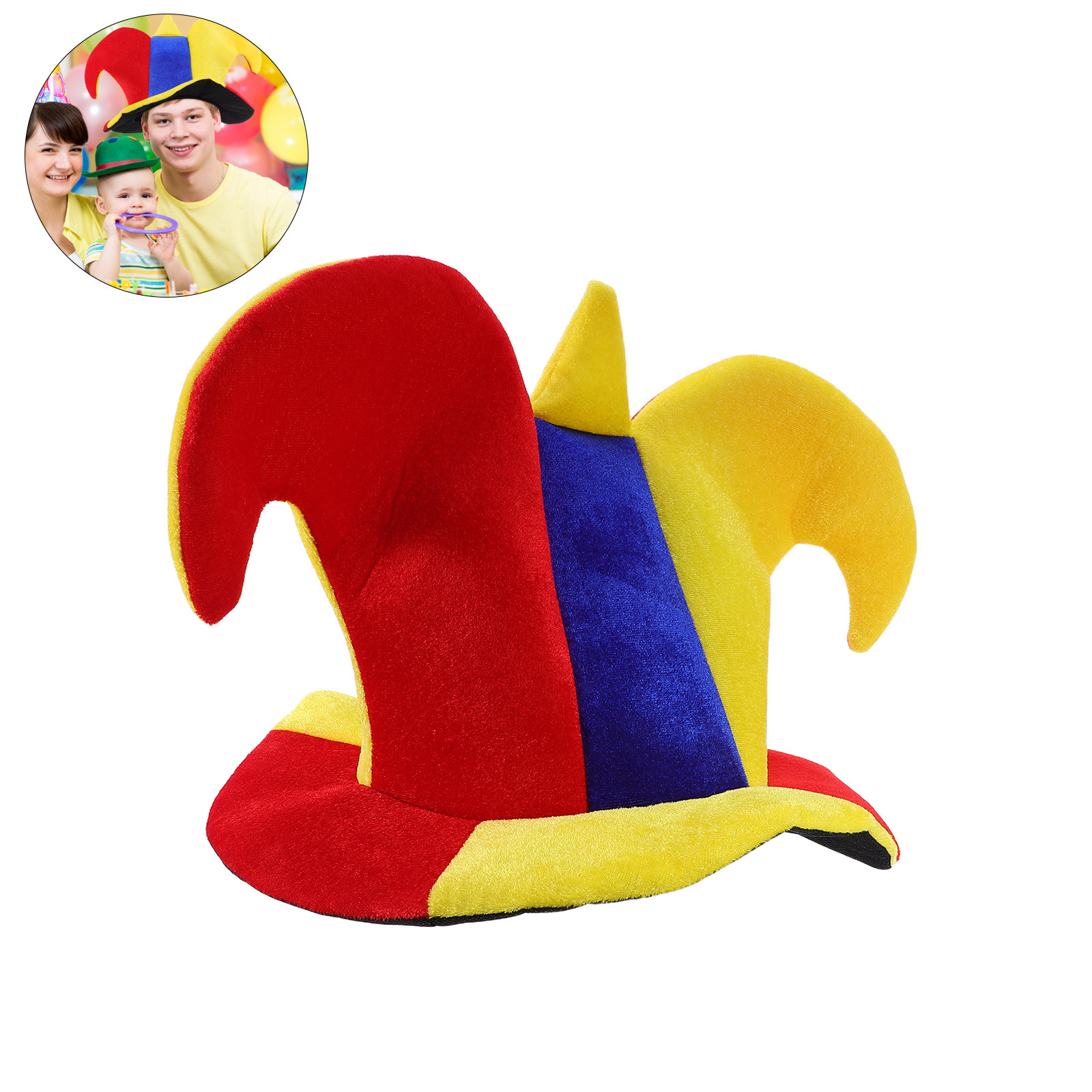 재미있는 광대 모자 성인용 카니발 서커스 코스튬 액세서 - Party Hat Cone 리뷰 및 가격