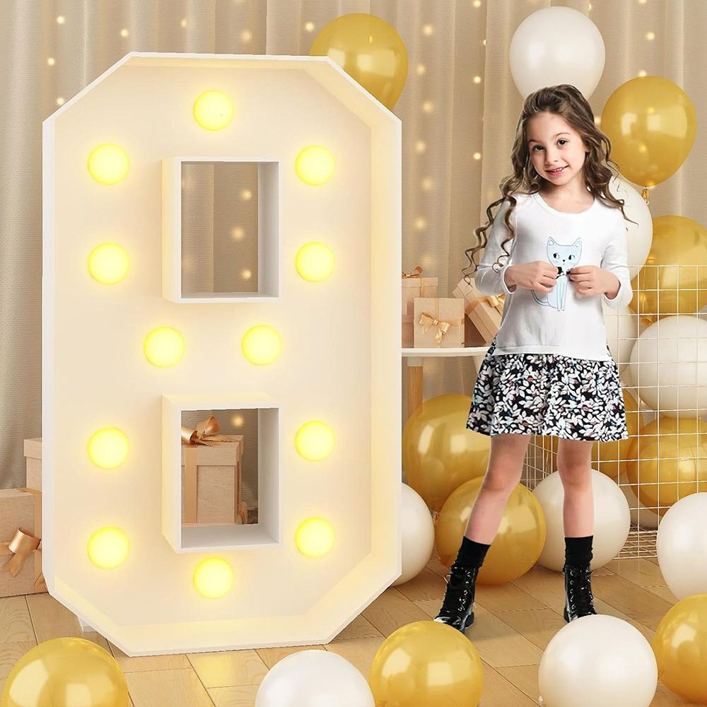 0-9 숫자 LED 조명 풍선 70cm 대형 숫자 풍선 - Led Balloon Light 리뷰 및 가격