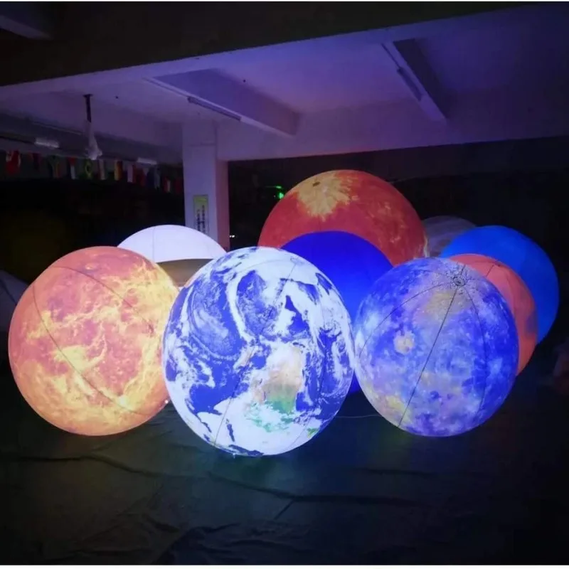 LED 조명과 거대한 풍선 블루 문 공 이벤트 파티 쇼 - Led Balloon Light 리뷰 및 가격