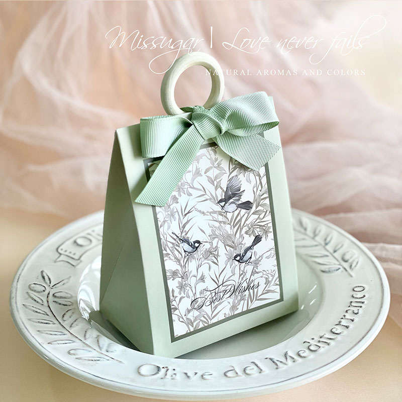 꽃 새와 숲 웨딩 캔디 박스, 나무 반지, DIY 선물 - Event Party Box 리뷰 및 가격